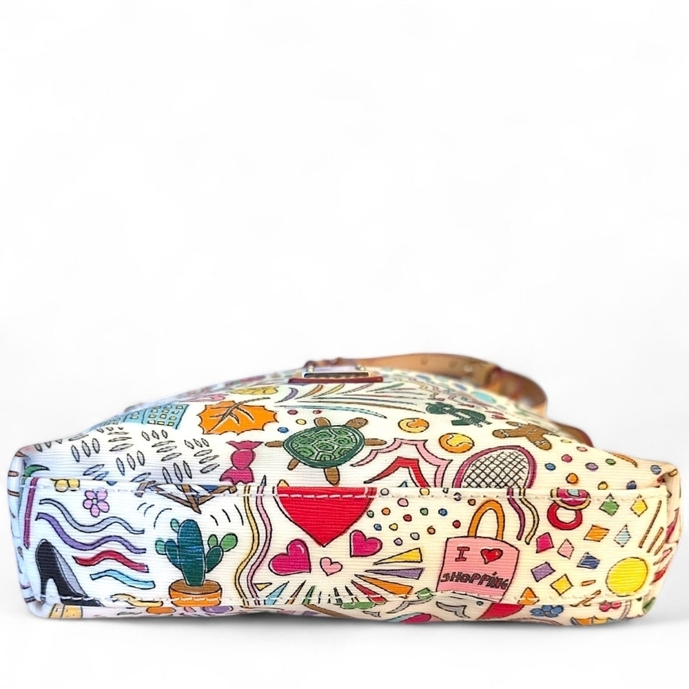 Dooney & Bourke Artist Series Doodle Crossbody Bag - Picture 6 of 15